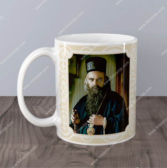 Sveti Vladika Nikolaj Velimirović keramička šolja